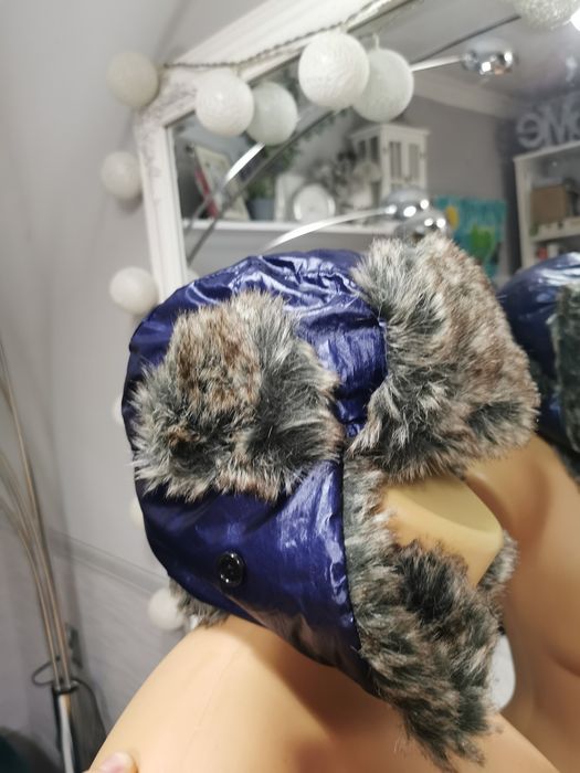 Czapka pilotka ciepła idealna na zimę. Możliwość wysyłki za 1 zł