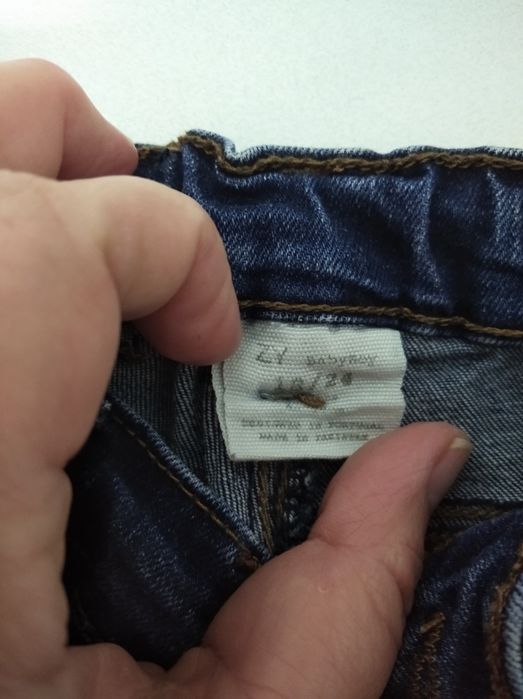 Calças de ganga tamanho 18/24 meses