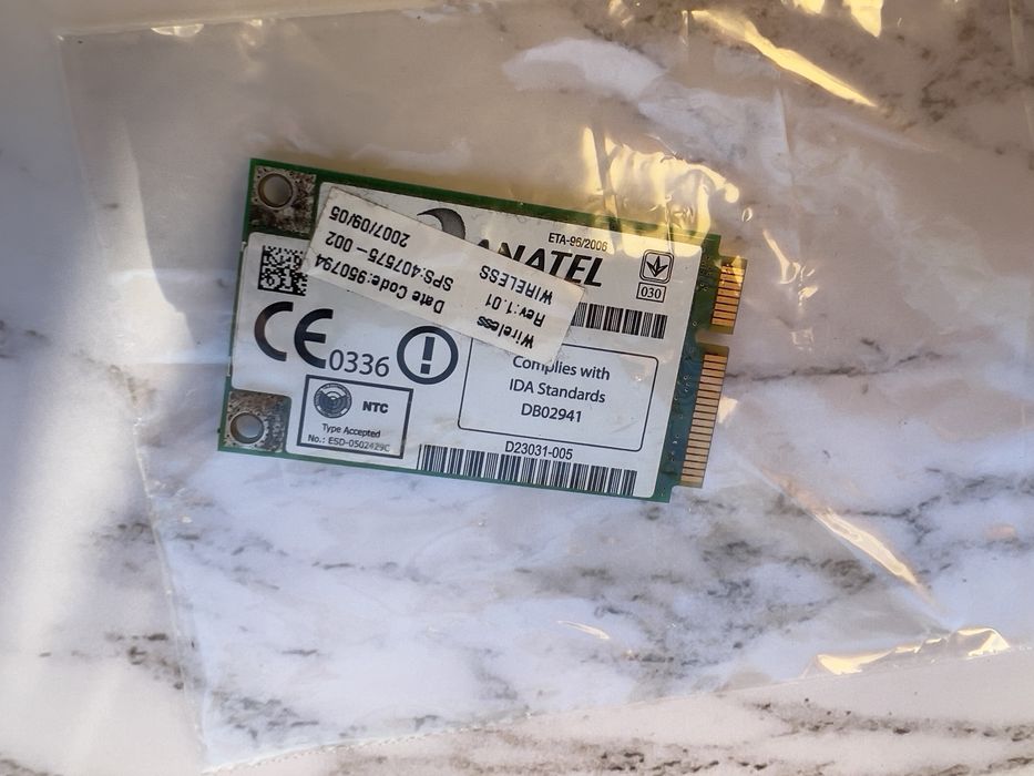 Karta sieciowa WiFi INTEL WM3945ABG