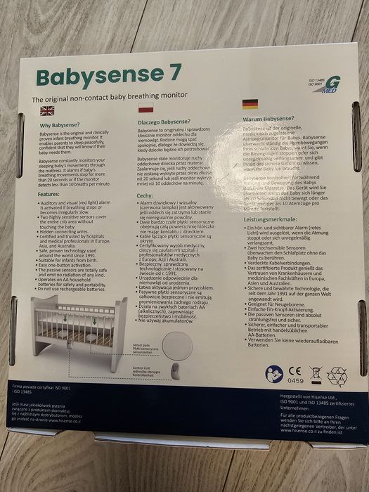 Monitor oddechu babysense 7