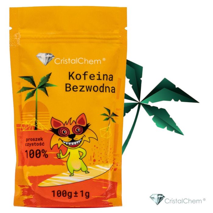Kofeina Bezwodna # SET # 4 x 100g # Aarti # CSPC # GUANG # X #