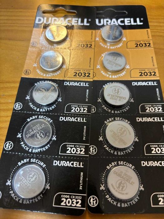 PILHAS CR2032 Duracell (Novas )