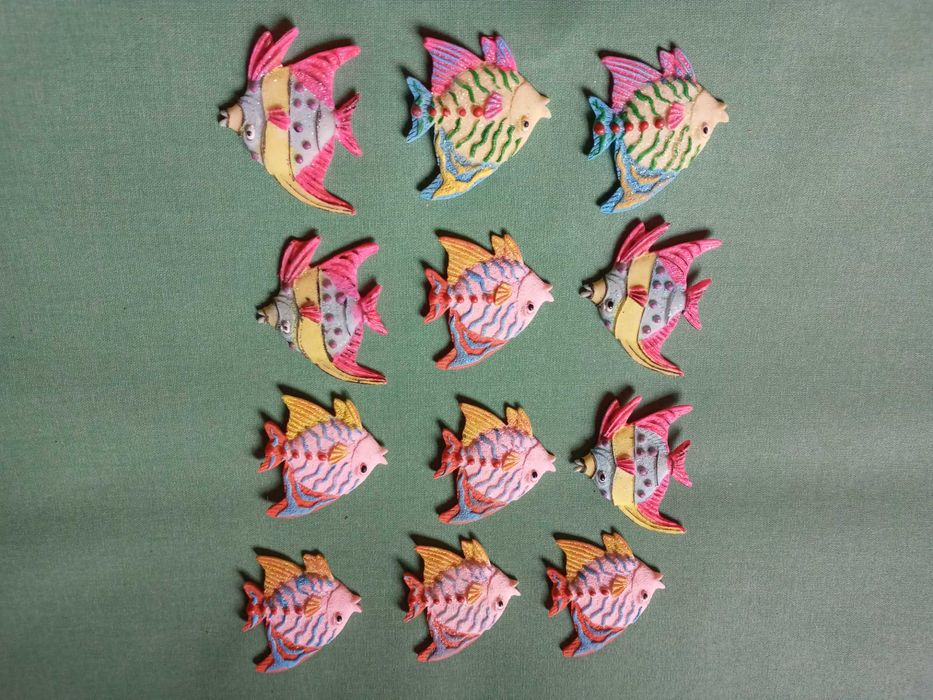 Продам магнитики разные рыбки на холодильник