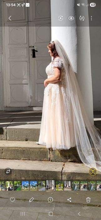 Przepiękna suknia ślubna