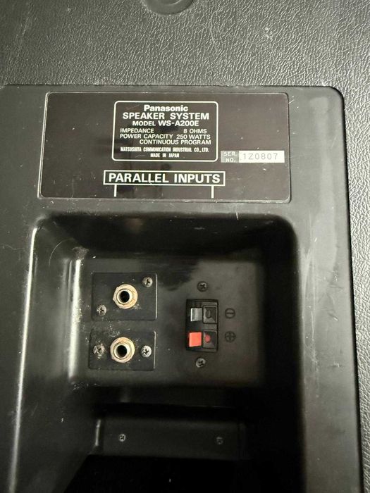 Kolumny estradowe Panasonic RAMSA WS-A200E