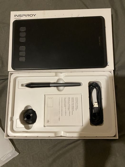 Графічний планшет Huion h640p