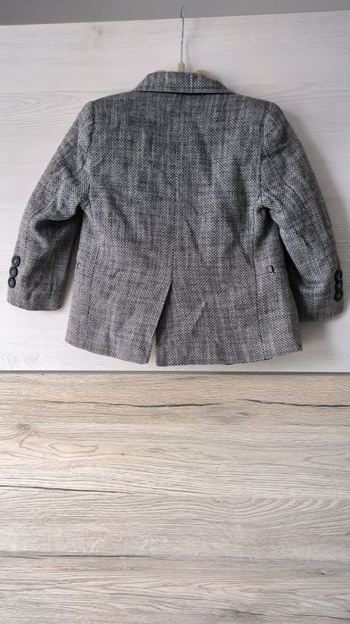 Garnitur dziecięcy 3 częściowy r. 80-86 marynarka kamizelka spodnie