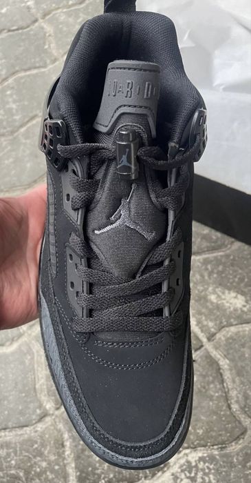 Jordan Spizike low black cat в наявності 41-45