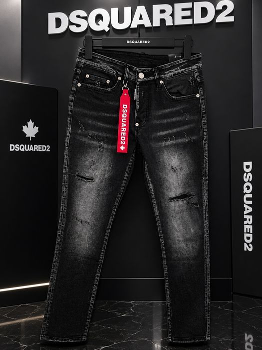 Nowe męskie spodnie dzinsowe dsquared s