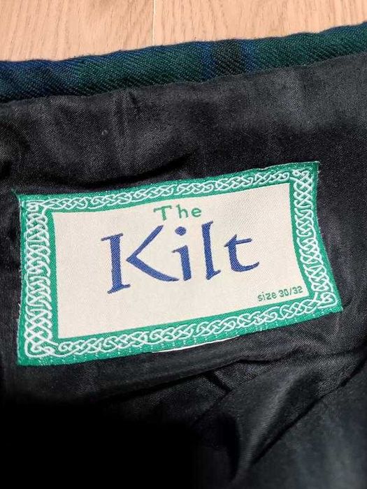 Традиційний шотландський кілт зелений в клітинку The Kilt