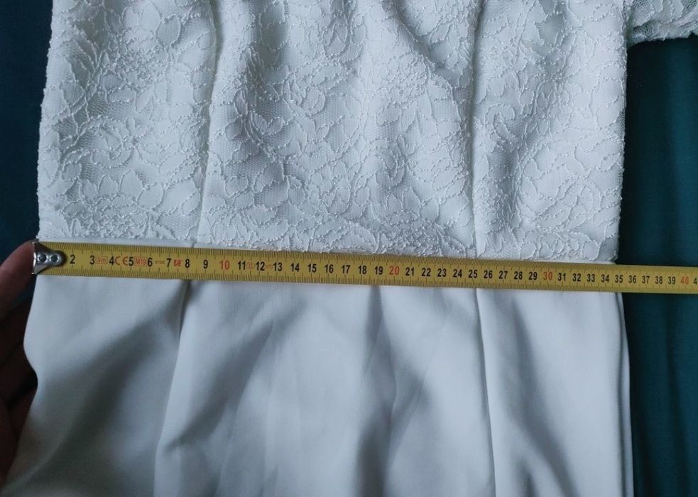 Suknia ślubna S 36 syrena hiszpanka