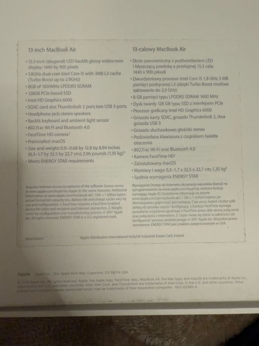 MacBook Air 13 128GB