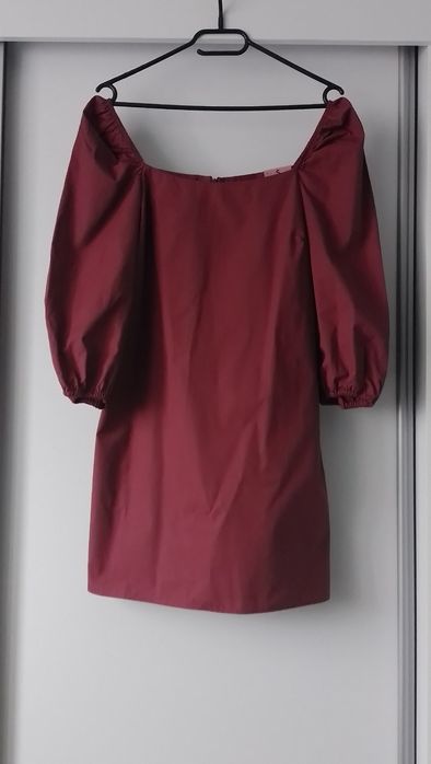 Nowa sukienka rękaw 3/4 bawełna rozm S