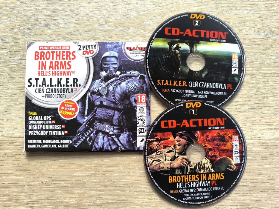 STALKER Cień Czarnobyla + Brothers in Arms Hell's Highway [PC] (PL)