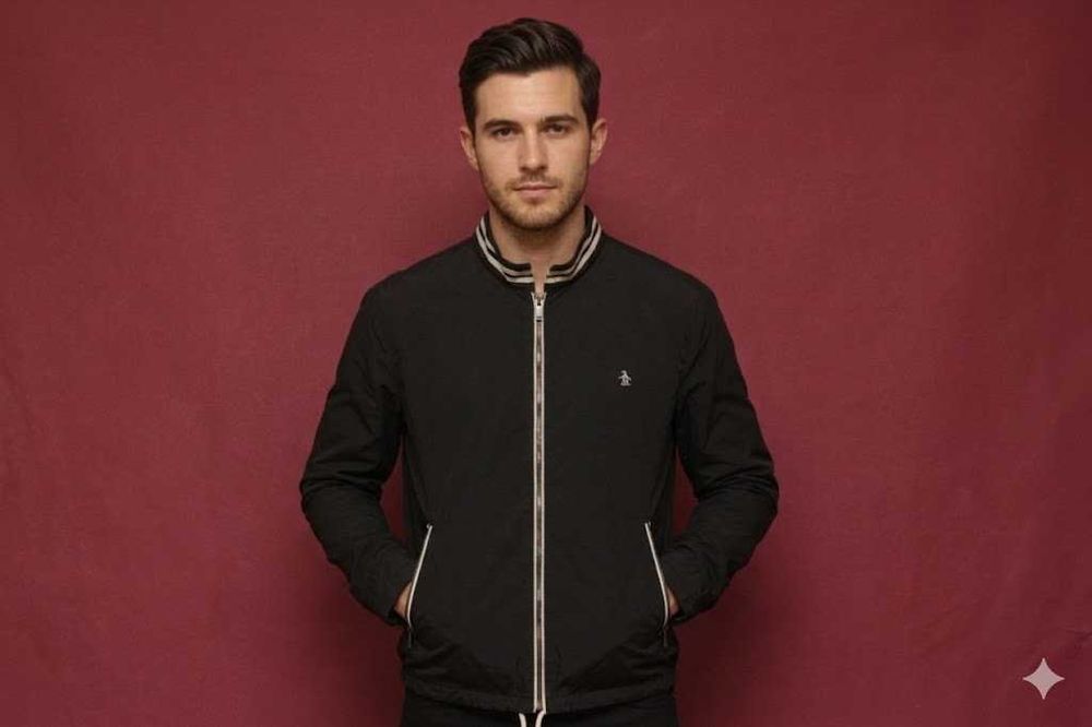 Penguin рр M Harrington Jacket куртка современного кроя