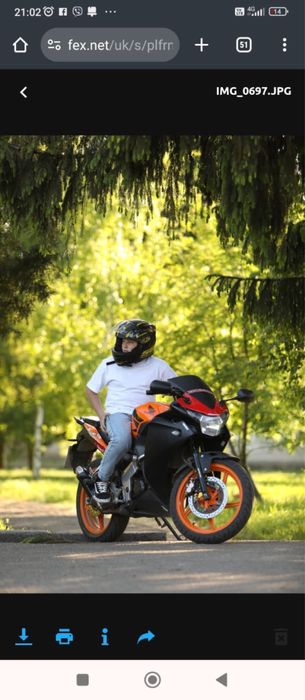 Хонда сбр 125р 2012г