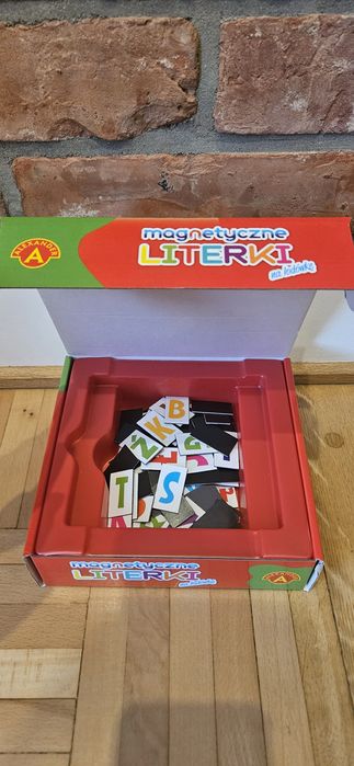 Zestaw edukacyjny 5 szt cyferki literki sylaby alfabet układanka
