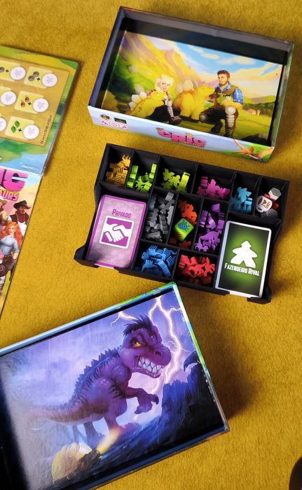 Tiny Epic Dinosaurs - Jogo de Tabuleiro, inclui Insert