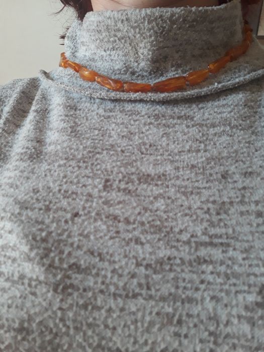 Naszyjnik z bursztynu naturalnego
