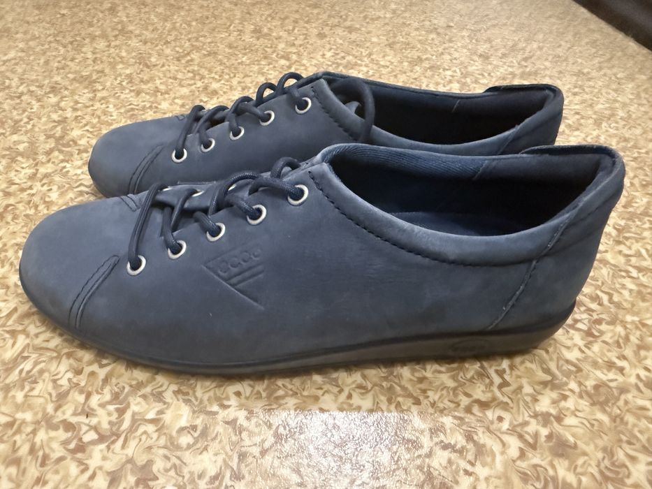 Жіночі кеди/туфлі ECCO Soft 2.0, сині, розмір 37