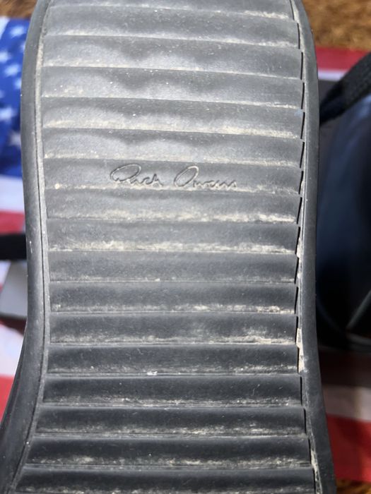 rick owens jumbo black 43