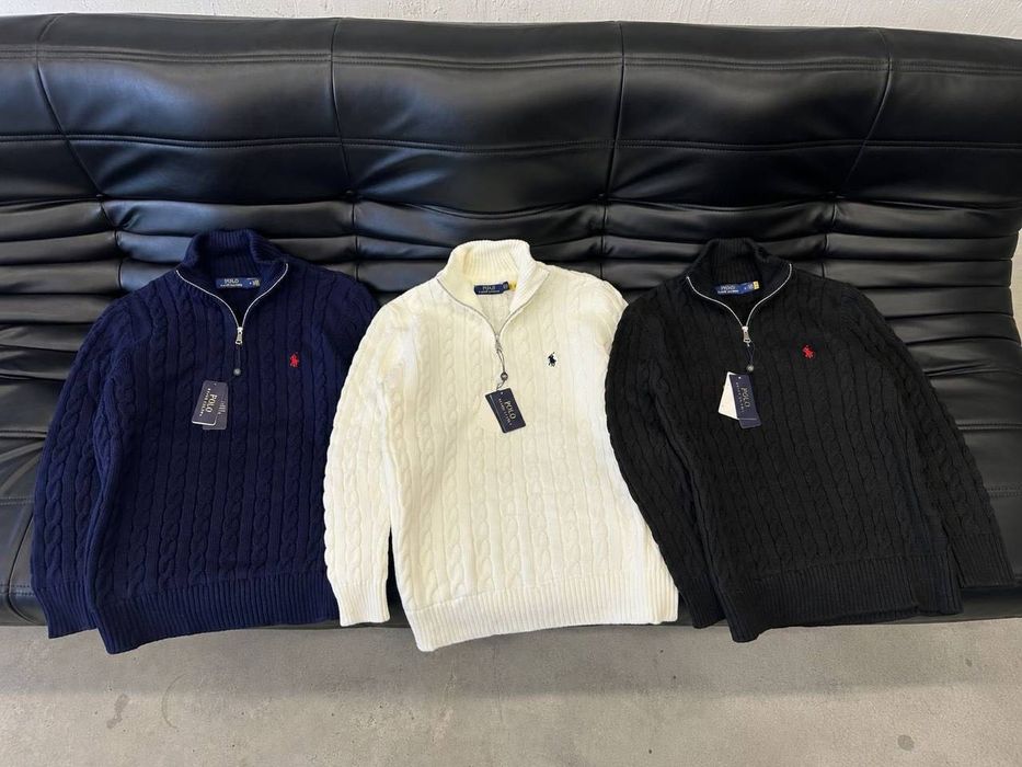 ‼️TOP‼️БЕЗ ПРЕДОПЛАТ‼️Мужская кофта полу замок поло Polo Ralph Lauren | мужская кофта полу зип поло | 1/3 поло Ральф | зипка polo Ralph Lauren |