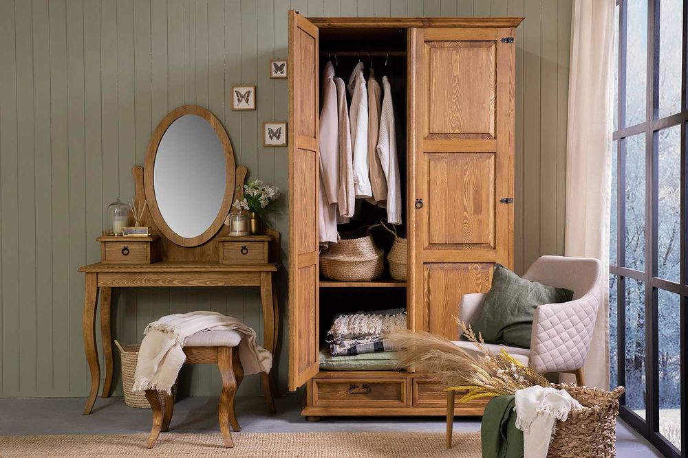 drewniana szafa prowansalska bezpośrednio od producenta