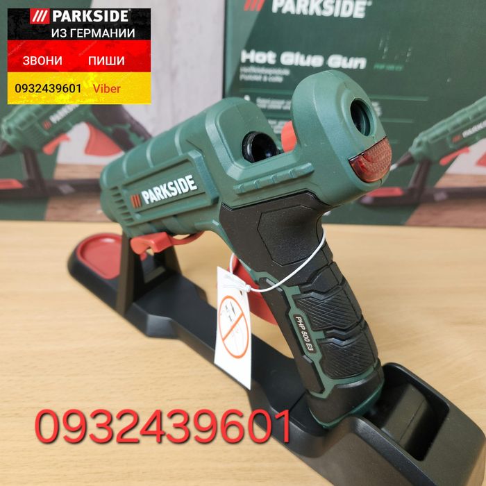 Беспроводной клеевой пистолет из ГЕРМАНИИ Parkside PHP 500 E3 клейовий