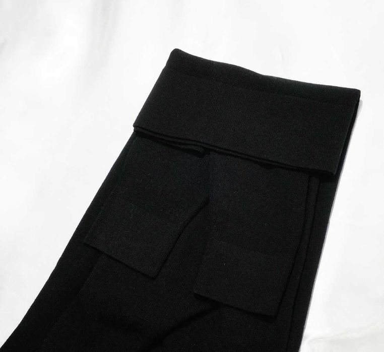 CALVIN KLEIN sweter półgolf L 100% merino czarny dandy Premium Line Cena Producenta: € 290