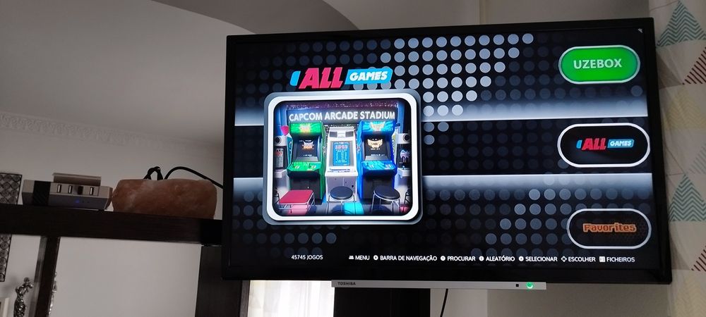 Consola retro e box android