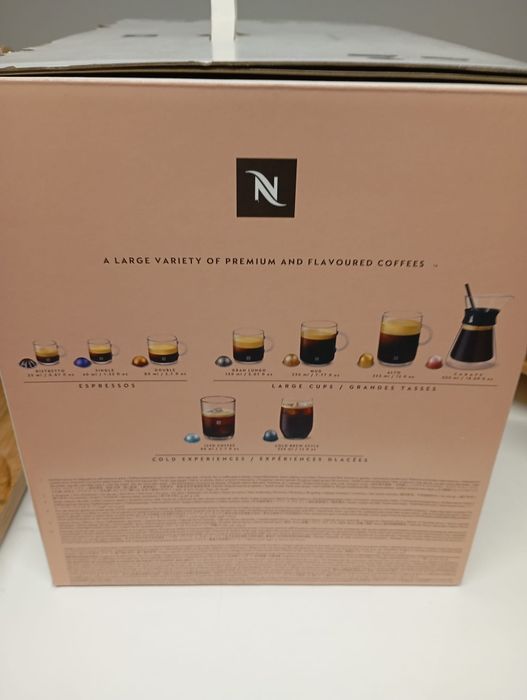 Maquina Nespresso Nova em caixa