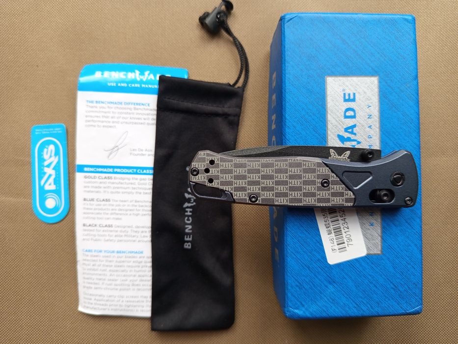 Брелок компактний EDC Benchmade 535 M390 alu T6