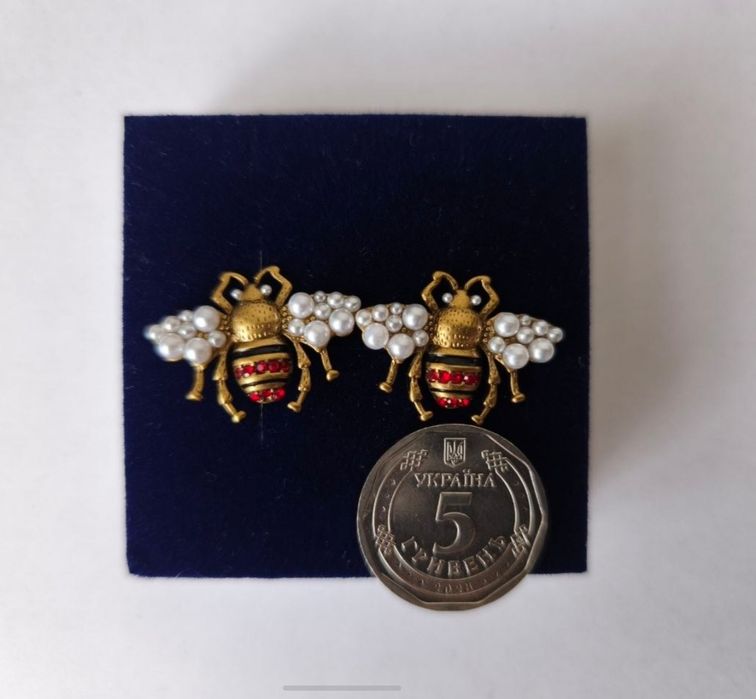 Gucci сережки бджілки
