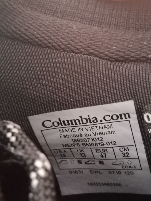 Columbia OutDry Waterproof buty sportowe  47