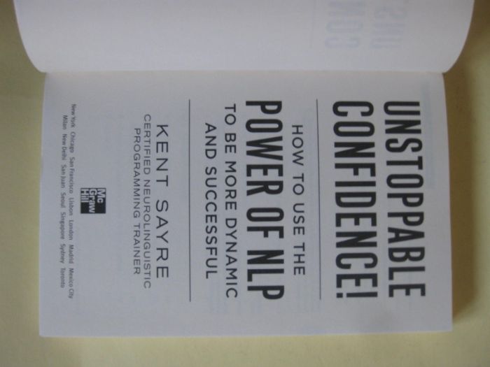 Unstoppable Confidence de Kent Sayre