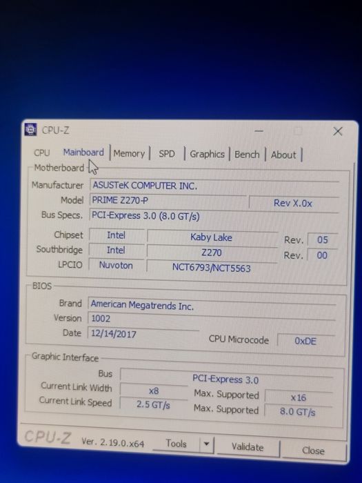 Комплект Asus Prime Z270 + i5-7400
