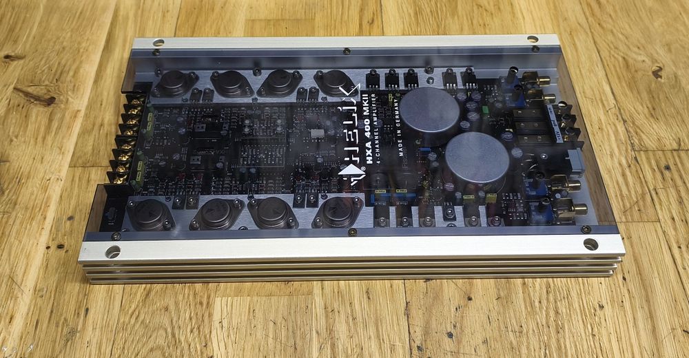 Wzmacniacz Helix HXA 400 MKII hi end 4/3/2 kanały Klasa AB  jak nowy