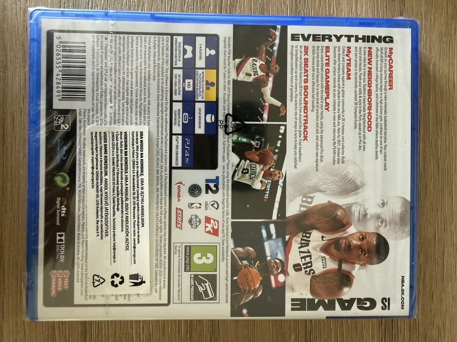 Gra NBA 2K21 na ps4