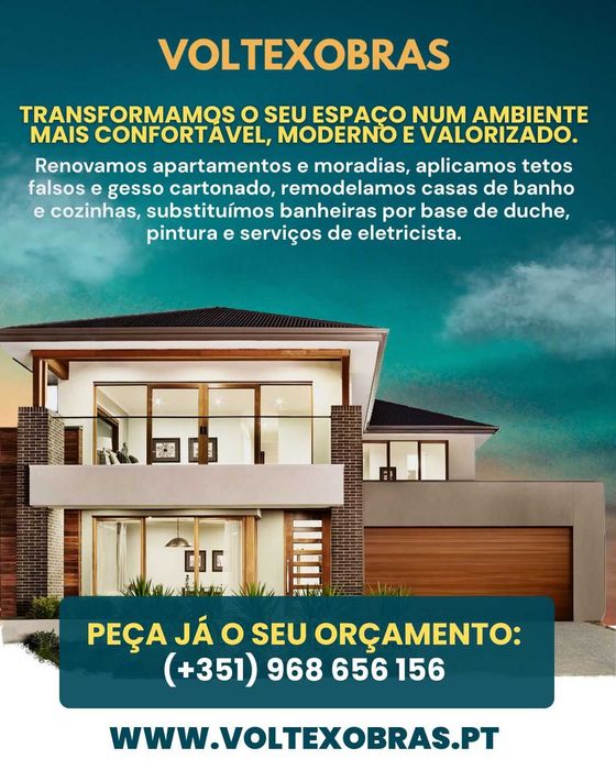 Remodelação Geral de Apartamentos, Cozinha, Casa de Banho e Pladur