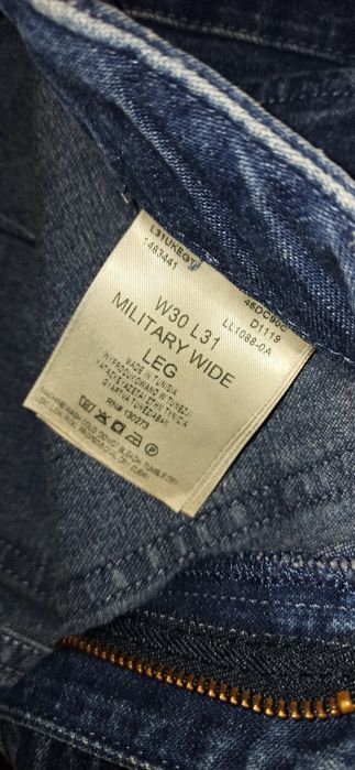 ШИРОКИЕ женские БРЮКИ LEE в стиле милитари W30 L31