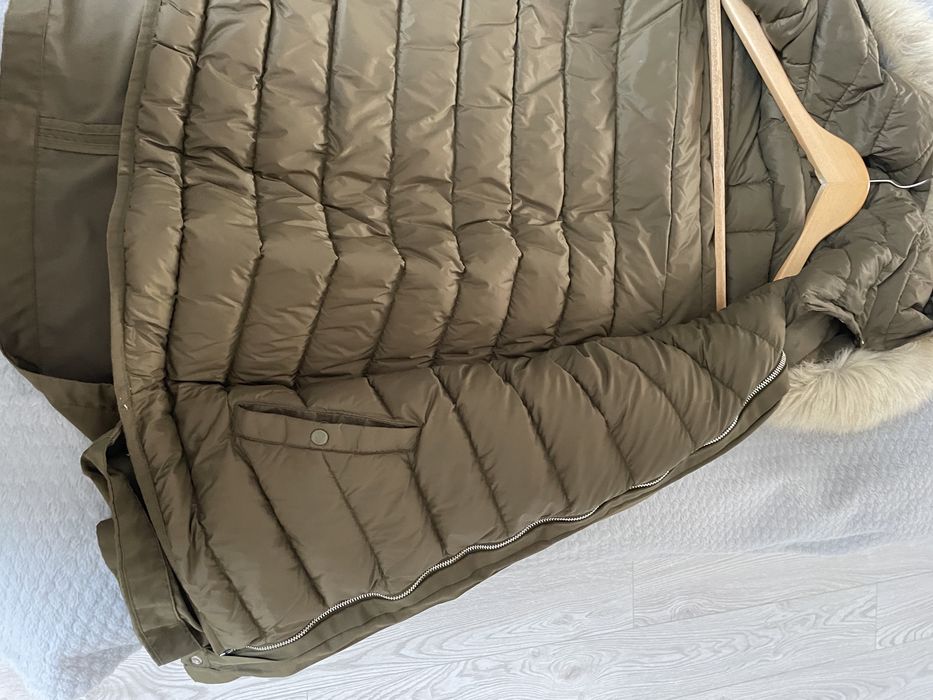 Kurtka puchowa, Zara, parka, 2w1