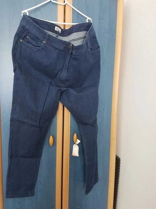 Dżinsy rogers + Rogers granatowe 6XL/52 cotton szybka wysyłka.