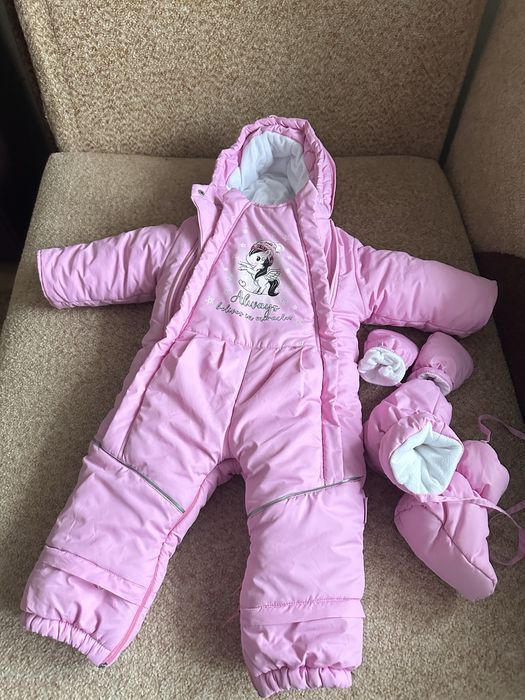 Дитячий зимовий комбінезон