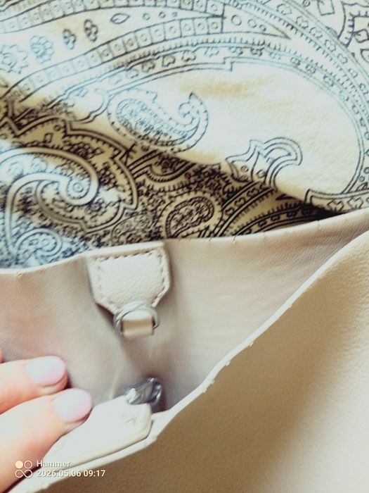 Torba shopper mango beżowa torebka