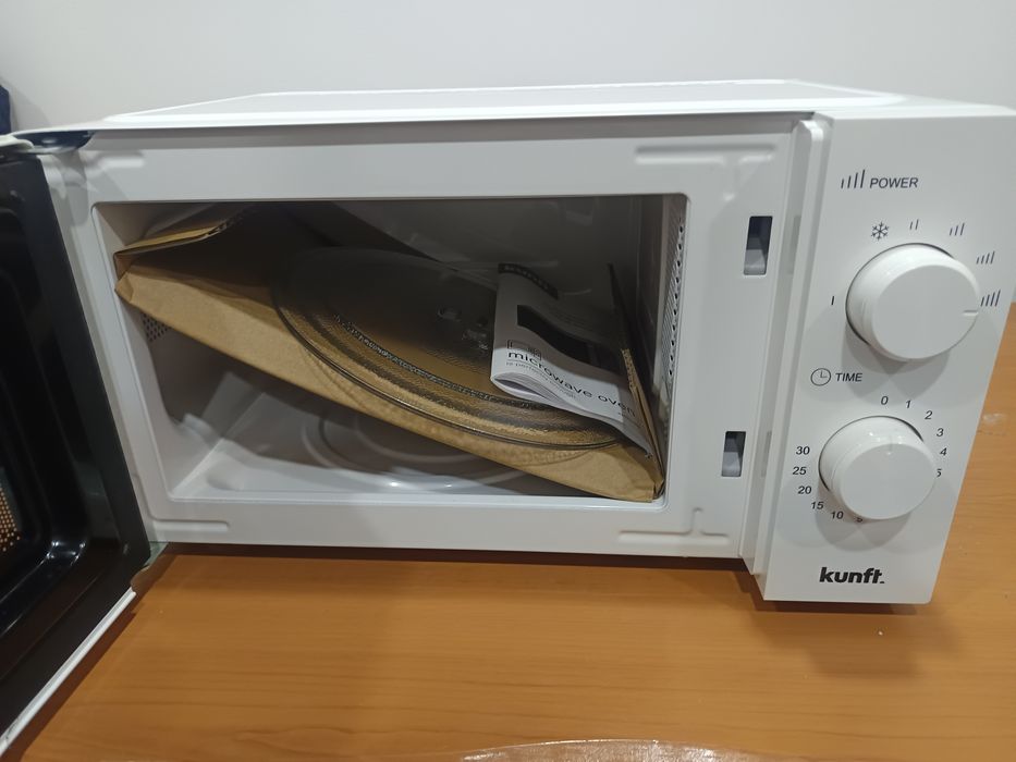 Microondas embalado