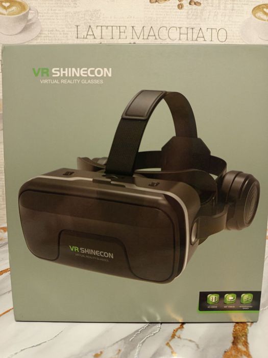 Окуляри шолом віртуальної реальності VR Box GO4EA з навушниками