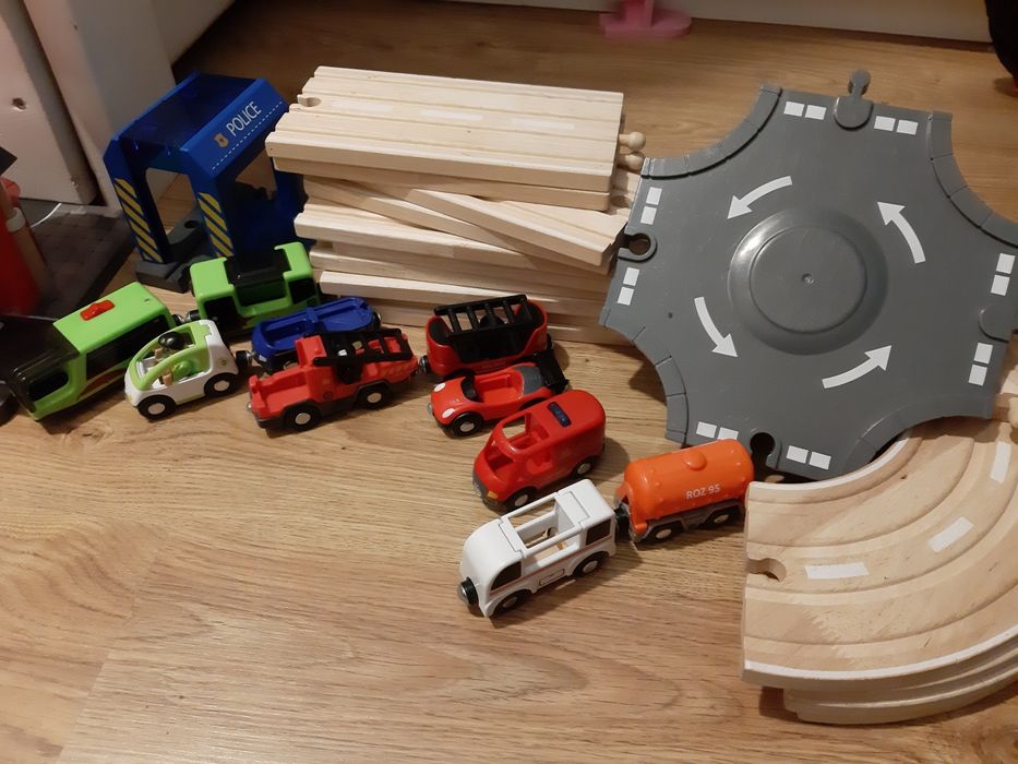 Duży zestaw torów, ulic z Lidla