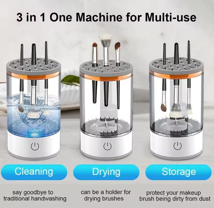 Limpador de pincéis automático