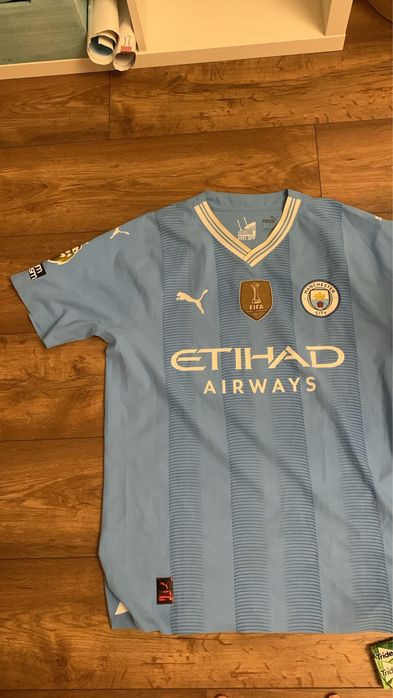 T-shirt Manchester City- Assinada (Rúben Dias)