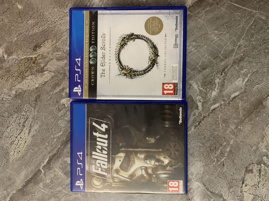диски пс 4,the elder scrolls online,fallaut 4